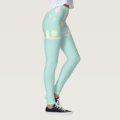 Blumenmuster Leggings (Rechts)