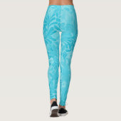 Blumenmuster-Leggings Leggings (Rückseite)