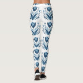 Blumenmuster-Leggings Leggings (Rückseite)