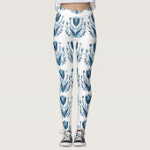 Blumenmuster-Leggings Leggings (Vorderseite)