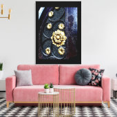 Blumenmuster Leinwanddruck (Insitu (Wohnzimmer))