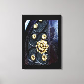 Blumenmuster Leinwanddruck (Vorderseite)