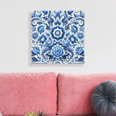Blumenmuster Leinwanddruck (Insitu (Wohnzimmer))