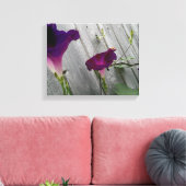 Blumenmuster Leinwanddruck (Insitu (Wohnzimmer))