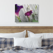Blumenmuster Leinwanddruck (Insitu (Schlafzimmer))