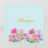 Blumenmuster-Lichtschalter Einladung (Vorne/Hinten)