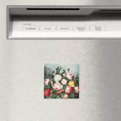 Blumenmuster Magnet (In Situ (Geschirrspüler))