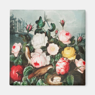 Blumenmuster Magnet