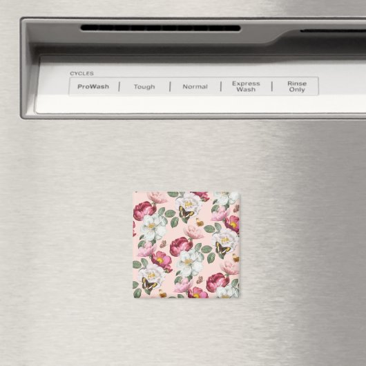 Blumenmuster Magnet (In Situ (Geschirrspüler))