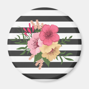 Blumenmuster Magnet