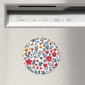 Blumenmuster Magnet (In Situ (Geschirrspüler))