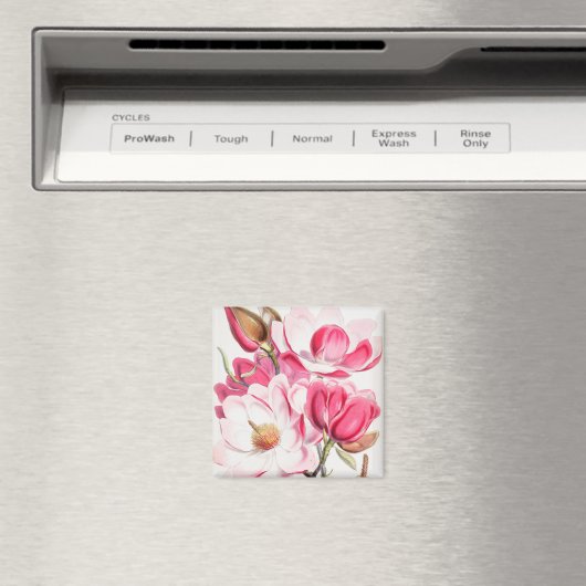 Blumenmuster Magnet (In Situ (Geschirrspüler))