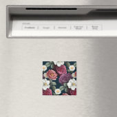Blumenmuster-Magnet Magnet (In Situ (Geschirrspüler))