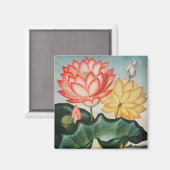 Blumenmuster-Magnet Magnet (Vorderseite/Rückseite)