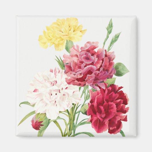 Blumenmuster-Magnet Magnet (Vorne)