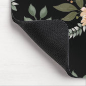 Blumenmuster-Mauspad Mousepad (Ecke)
