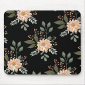 Blumenmuster-Mauspad Mousepad (Vorne)