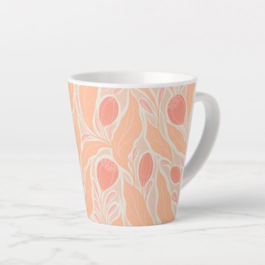 Blumenmuster Milchtasse (Rechte Ecke)