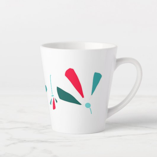 Blumenmuster Milchtasse (Rechts)