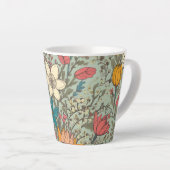 Blumenmuster Milchtasse (Rechte Ecke)