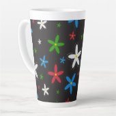 Blumenmuster Milchtasse (Linke Ecke)