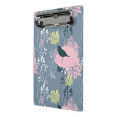 Blumenmuster Mini Klemmbrett (Gewinkelt2)