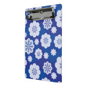 Blumenmuster Mini Klemmbrett (Gewinkelt2)