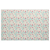 Blumenmuster mit Cartoonkatzen Stoff (Fat Quarter (45,7 x 55,9 cm))