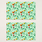 Blumenmuster mit farbigen Blume der Rose (Vorne & Hinten)