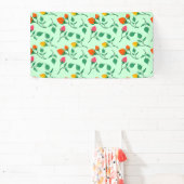 Blumenmuster mit farbigen Blume der Rose Banner (InSitu)