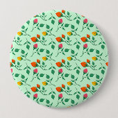 Blumenmuster mit farbigen Blume der Rose Button (Vorderseite)