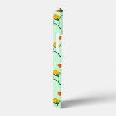 Blumenmuster mit farbigen Blume der Rose Case-Mate iPhone Hülle (Rückseite / Rechts)