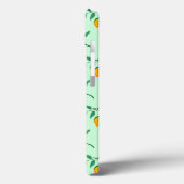 Blumenmuster mit farbigen Blume der Rose Case-Mate iPhone Hülle (Rückseite / Links)