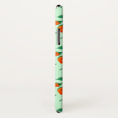 Blumenmuster mit farbigen Blume der Rose Case-Mate iPhone Hülle (Hinten/Rechts)