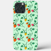 Blumenmuster mit farbigen Blume der Rose Case-Mate iPhone Hülle (Rückseite)