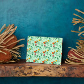 Blumenmuster mit farbigen Blume der Rose Fotoplatte (Seite)