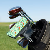 Blumenmuster mit farbigen Blume der Rose Golf Headcover (In Situ)