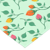 Blumenmuster mit farbigen Blume der Rose Kurzer Tischläufer (Ecke)