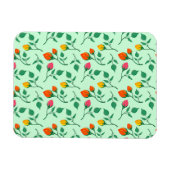 Blumenmuster mit farbigen Blume der Rose Magnet (Horizontal)