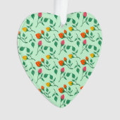 Blumenmuster mit farbigen Blume der Rose Ornament (Vorderseite)