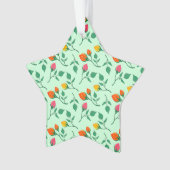 Blumenmuster mit farbigen Blume der Rose Ornament (Vorderseite)