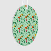 Blumenmuster mit farbigen Blume der Rose Ornament (Vorderseite)