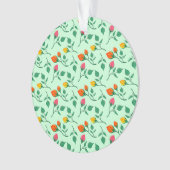 Blumenmuster mit farbigen Blume der Rose Ornament (Vorderseite)