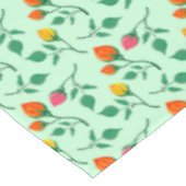 Blumenmuster mit farbigen Blume der Rose Tischdecke (Schrägansicht)