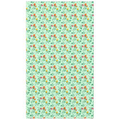 Blumenmuster mit farbigen Blume der Rose Tischdecke (Vorderseite)