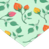 Blumenmuster mit farbigen Blume der Rose Tischdecke (Schrägansicht)