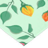 Blumenmuster mit farbigen Blume der Rose Tischdecke (Schrägansicht)