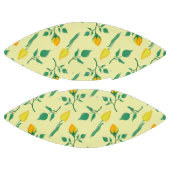 Blumenmuster mit gelben Rosen-und Tulpenfarben-Blu Football (Paneele)
