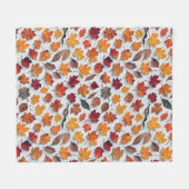 Blumenmuster mit gestürzten Blätter 4 - Decken (Vorderseite (Horizontal))