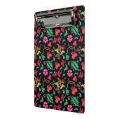 Blumenmuster mit glattem Hintergrund-45673 Mini Klemmbrett (Gewinkelt2)